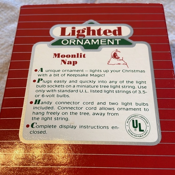 Moonlit Nap- Sleeping Baby Ornament. New in Box. - Picture 7 of 7